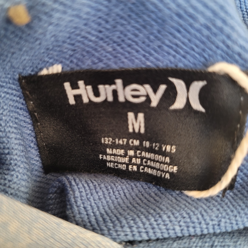 ❗️ HURLEY Light Blue Hoodie ❗️ - Picture 7 of 12